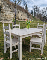 jídelní komplet - stůl + 4 židle